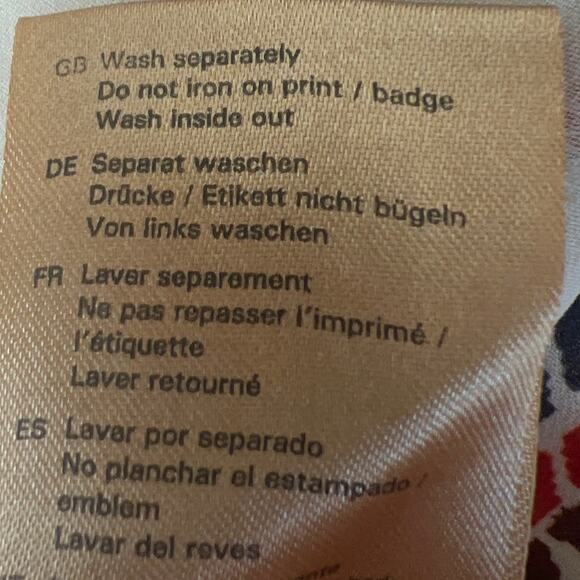 Scotch and Soda Maison Scotch Women's Knee Length Shift Dress Size 8 Boho - Picture 8 of 9